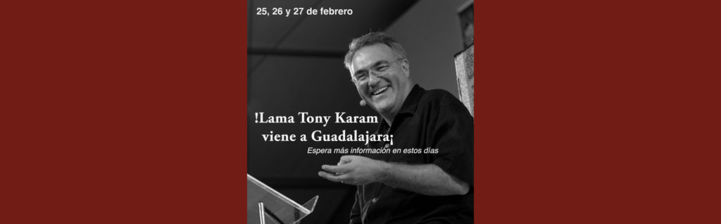 Lama Tony Karam en Guadalajara.